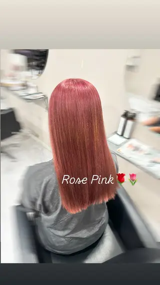 セミロング カラー 🫧ハイトーン 🌈透明感☘️らいのヘアスタイル