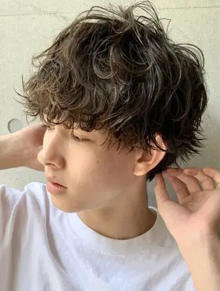 パーマ メンズ 栄|メンズカラー🔥 |ゆうとのヘアスタイル