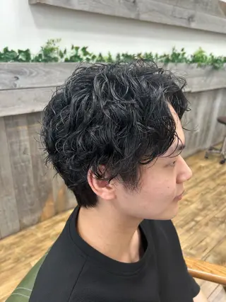 ショート パーマ 🔹Kplus🔹 遠山のヘアスタイル
