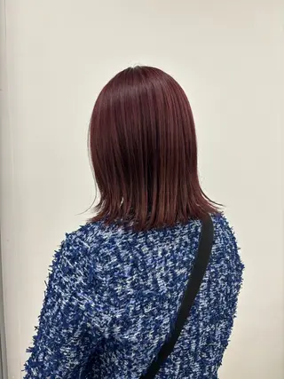 ミディアム 永山 萌文のヘアスタイル
