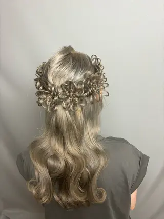 ヘアアレンジ マンツーマン 半個室サロン中田大喜のヘアスタイル