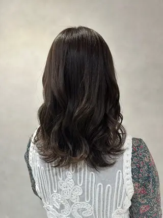 セミロング カラー 💎ハイライトカラー /髪質改善カラー💎のヘアスタイル