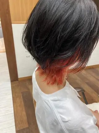カラー 🍀小顔ショート🍀 有賀祐貴のヘアスタイル