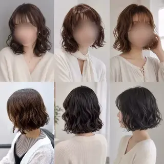 パーマ モ モのヘアスタイル