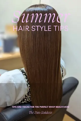 ロング 髪屋こころ 峯村 衣舞のヘアスタイル