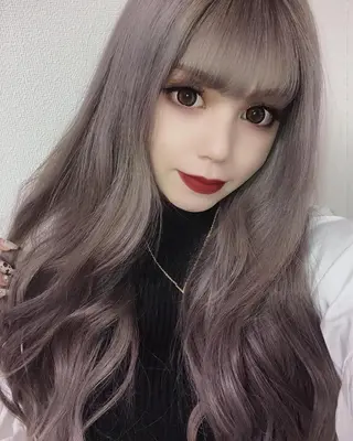 ロング カラー パーマ ヘアアレンジ メンズ キッズ ネイル マツエク・マツパ 酸性ストレート 髪質改善大槻勇樹のヘアスタイル