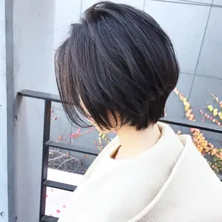 ショート カラー 大人女性ショート専門 tomodaのヘアスタイル