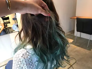 ロング カラー RHAIRSALON 西山梓のヘアスタイル