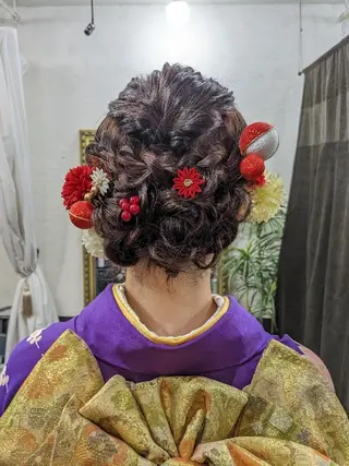 ヘアアレンジ HIKARI＠ Ruheplatzのヘアスタイル