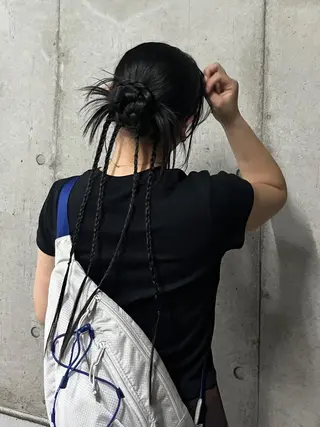 ロング ヘアアレンジ 🎀海外ヘア/表参道 Satone🎀のヘアスタイル