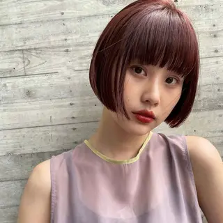 ショート カラー ショート〜ボブ✂︎ 武蔵小杉 南澤佑介のヘアスタイル