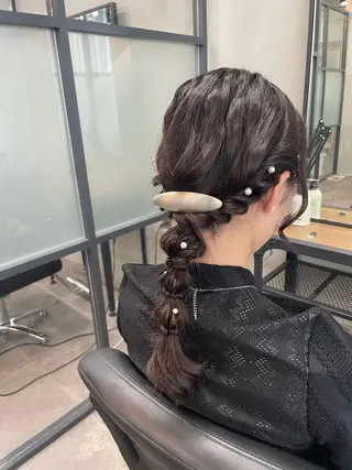 ロング ヘアアレンジ ALLEN hair /まなのヘアスタイル