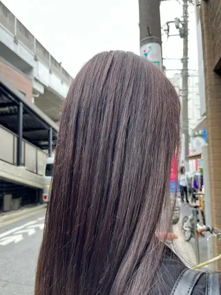 ロング カラー 疋田(ひきた)真由 🐶東京/都立大学のヘアスタイル