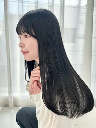 ロング 櫻坂46ヘア美容師 すず花🌸のヘアスタイル