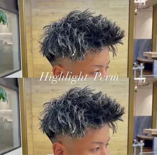 ショート パーマ 【再現性120%】 🔥龍也リュウヤ🔥のヘアスタイル