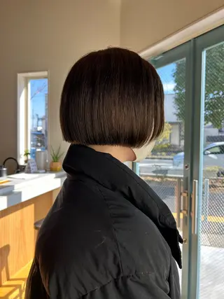 ショート 藤田 果穂のヘアスタイル