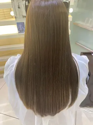 ロング カラー 銀座メンズ専門🖤 叶奈々のヘアスタイル