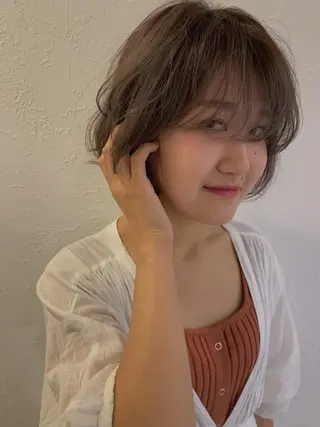 ショート カラー m ā l o.🌷 サカモトマイコのヘアスタイル