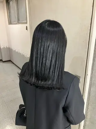 ミディアム カラー 清村 和音のヘアスタイル