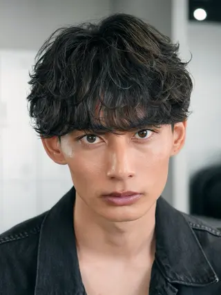 パーマ メンズ カット 無料イノウエのヘアスタイル