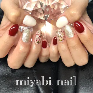 ネイル miyabi nail 桂川駅近くのネイルデザイン