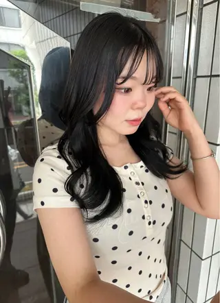 セミロング miyu ♡のヘアスタイル