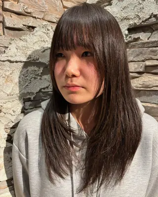 ロング レイヤー特化/メンズ 特化/大野真央のヘアスタイル
