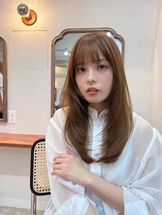カラー ✨️ブリーチなしカラ ー✨️/朝香のヘアスタイル