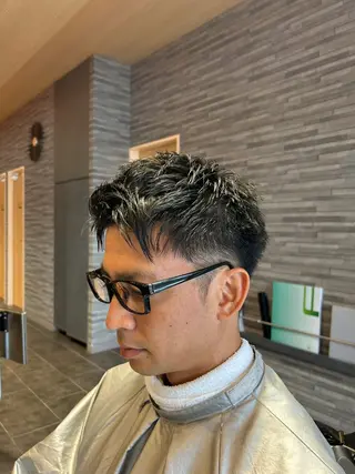 メンズ 川野 柚奈のヘアスタイル