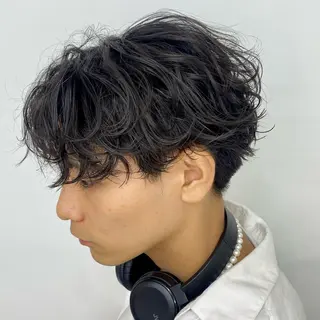 パーマ メンズ 🔥メンズ特化🔥 永瀬椋のヘアスタイル