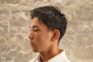 ショート メンズ 福留 叶太のヘアスタイル