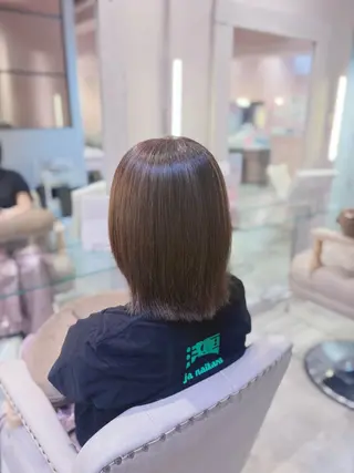 ショート カラー 🩰甘め透明感 カラー|横浜♡ARIのヘアスタイル