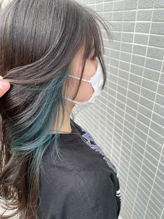 ロング カラー 月100人以上 髪質改善施術|谷口のヘアスタイル