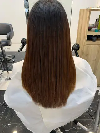 ロング 内藤 拓磨のヘアスタイル