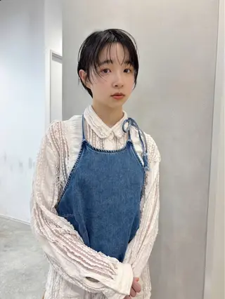 ショート 青木 優歩のヘアスタイル