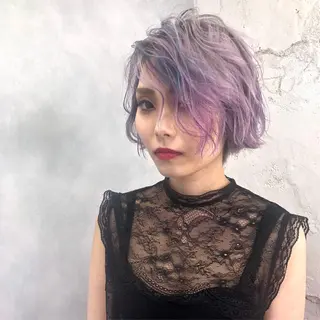 ショート カラー welring hair salonのヘアスタイル