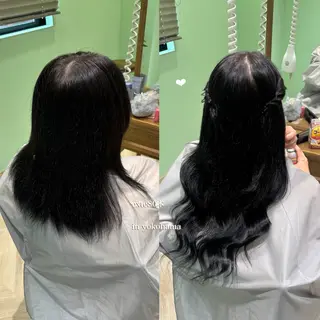 ミディアム シールエクステ横浜 🐏☁️miminaのヘアスタイル