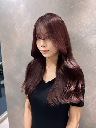 セミロング Rita/髪質改善/ ブリーチなしWカラーのヘアスタイル