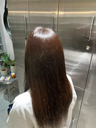 ロング ラン 髪質改善/甲子園口のヘアスタイル