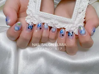 ネイル ネイルサロン ルミア Lumia 店長施術のネイルデザイン