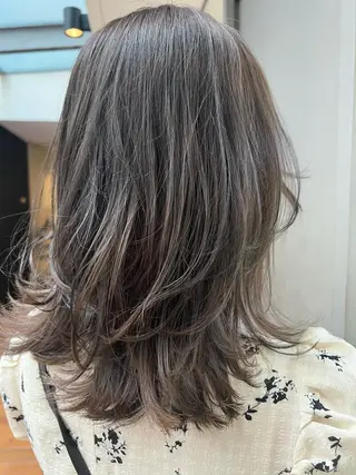 ミディアム カラー 🩷小川大輔🩷 店長/ボブ/インナーのヘアスタイル