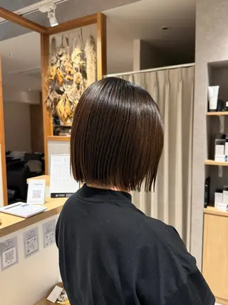 ショート anju.カット 透明感カラー/パーマのヘアスタイル