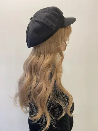 ロング カラー ヘアアレンジ 天神レイヤーカット No.1💖マユカのヘアスタイル