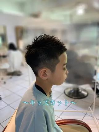 ショート メンズ キッズ ～増田 勇輝～のヘアスタイル