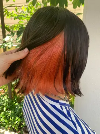 ミディアム カラー AMI🎀韓国ヘア 透明感カラーのヘアスタイル