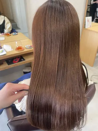ロング ARCHE 心斎橋 常塚のヘアスタイル