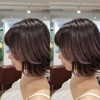 ミディアム Yuka ∥ 深層筋 ×睡眠改善ヘッドスパのヘアスタイル