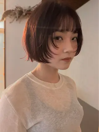 ショート カラー Spiel KOMOのヘアスタイル