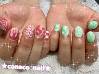 ネイル ベテランネイル cnc nailのネイルデザイン