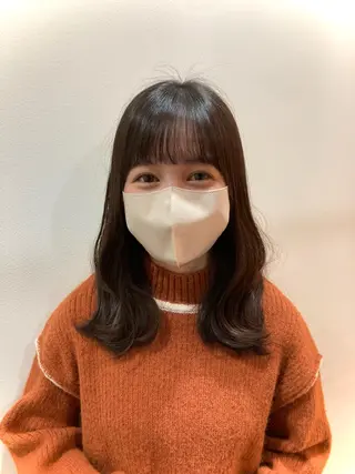 ロング 石井 乃映瑠のヘアスタイル